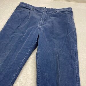 Vintage Lee corduroy Men’s Pants Made In USA Size 34x32 Light Blue